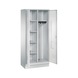 C+P Spind Classic, 2 Abteile, H1800B810T500 mm, Lichtgrau Nr. 8160-22|S10001 - Kleiderspind (Werkstatt) - 2