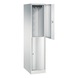 C+P Locker double-decker Resisto, 1 compartment, H1950B396D640 mm, No. 8270-173|S10001 - Clothes locker (workshop) - 2