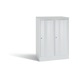 C+P Locker Resisto, 2 compartments, H1077B772D640 mm, No. 8271-273|S10024 - Clothes locker (workshop) - 1