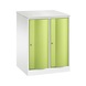 C+P Locker Resisto, 2 compartments, H1077B772D640 mm, No. 8271-273|S10092 - Clothes locker (workshop) - 1