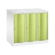 C+P Locker Resisto, 3 compartments, H1077B1148D640 mm, No. 8271-373|S10094 - Clothes locker (workshop) - 1
