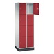 C+P locker cabinet Intro, 8 compartments, H1950B620D490 mm, No. 8470-201|S10005 - Clothes locker (workshop) - 2