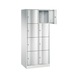 C+P locker cabinet Resisto 8 compartments H1950B772D540 mm No 8470-272|S10005 - Clothes locker (workshop) - 2