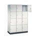 C+P XL locker cabinet Intro, H1950B1220D490 mm No. 8470-302|S10011 - Clothes locker (workshop) - 2