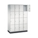 C+P Intro locker cabinet 16 compartments H1950B1220D490 mm No 8470-401|S10010 - Clothes locker (workshop) - 2