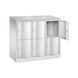 C+P Resisto locker cabinet 6 compartments H1077B1148D540 mm No 8472-372|S10042 - Clothes locker (workshop) - 2
