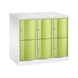 C+P XL locker cabinet Resisto, H1077B1148D640 mm No. 8472-373|S10121 - Clothes locker (workshop) - 1