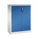 C+P workshop cabinet, H1200B930D400 mm, light gray/ gentian blue No. 8520-000|S10092 - Workshop cabinet - 1