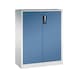 C+P workshop cabinet, H1200B930D400 mm, light gray/far blue No. 8520-000|S10110 - Workshop cabinet - 1