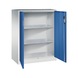 C+P Werkstattschrank, H1200B930T500 mm, Lichtgrau/Enzianblau Nr. 8521-000|S10139 - Werkstattschrank - 2