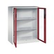 C+P Workshop cupboard with window, H1200B930D500 mm, No. 8521-055|S10162 - Workshop cabinet - 2