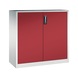C+P Workshop cupboard H1200B1200D500 mm light gray/ruby red No 8531-000|S10147 - Workshop cabinet - 1