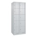 C+P XL locker cabinet Resisto, H1950B772D640 mm No. 8570-273|S10000 - Clothes locker (workshop) - 1