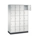 C+P Intro locker cabinet 20 compartments H1950B1220D490 mm No 8570-401|S10002 - Clothes locker (workshop) - 2