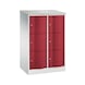 C+P Locker cabinet Resisto, 6 compartments, H1255B772D540 mm No. 8573-272|S10111 - Clothes locker (workshop) - 1