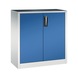 C+P Workshop cupboard, H1000B930D400 mm, light gray/ gentian blue No. 8820-000|S10238 - Workshop cabinet - 1