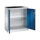 C+P Workshop cupboard, H1000B930D400 mm, light gray/ gentian blue No. 8820-000|S10238 - Workshop cabinet - 2