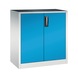 C+P Workshop cupboard, H1000B930D500 mm, light gray/light blue No. 8821-000|S10201 - Workshop cabinet - 1