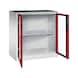 C+P Workshop cupboard with window, H1000B930D500 mm, No. 8821-055|S10192 - Workshop cabinet - 2
