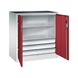 C+P Workshop cupboard with drawer fronts, H1000B930D500 mm, No. 8821-5035|S10077 - Workshop cabinet - 2