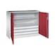 C+P Workshop cupboard with drawer fronts H1000B1200D400 mm No 8830-5035|S10135 - Workshop cabinet - 2