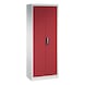 C+P Workshop cupboard, H1950B700D400 mm, light gray/ruby red No. 8910-00|S10292 - Workshop cabinet - 1