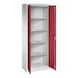 C+P Workshop cupboard, H1950B700D400 mm, light gray/ruby red No. 8910-00|S10292 - Workshop cabinet - 2