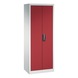 C+P Workshop cupboard, H1950B700D500 mm, light gray/ruby red No. 8911-00|S10339 - Workshop cabinet - 1