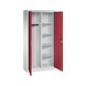 C+P Workshop cupboard with wardrobe section, H1950B930D400 mm, No. 8920-312|S10153 - Clothes locker (workshop) - 2