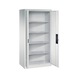 C+P Heavy-duty cupboard, H1950B930D600 mm, light gray No. 8922-052|S10160 - Workshop cabinet - 1