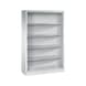 C+P Workshop shelf with back panel, H1950W1200D400 mm, light gray No. 8930-02|S10000 - Shelving (workshop) - 1