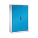 C+P workshop cabinet, H1950W1200D500 mm, light gray/light blue No. 8931-502|S10069 - Workshop cabinet - 2
