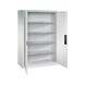 C+P Heavy-duty cupboard, H1950B1200D600 mm, light gray No. 8932-052|S10293 - Workshop cabinet - 1