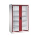 C+P Workshop cupboard with window, H1950W1200D600 mm, No. 8932-055|S10131 - Workshop cabinet - 1