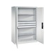 C+P Heavy-duty cupboard with drawers, H1950B1200D600 mm, No. 8932-5230|S10133 - Workshop cabinet - 1