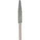 BOSCH Serrated tungsten carbide burr with spear point 6.4 mm 2615993132 - Milling cutter with shank and non-detachable cutting edges (other) - 1