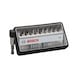 BOSCH 181-piece Robust Line L PH/PZ/T Extra Hard screwdriver bit set 2607002567 - Screwdriver bit (assortment) - 1