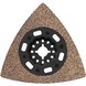 BOSCH Carbide-RIFF sanding plate AVZ 90 RT6 90 mm 10-pack 2608664224 - Abrasives, grinding tools (other) - 1