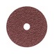 BOSCH Fiber Sanding Disc R444 Expert for Metal Corundum 100mm 16mm 24 2608606916 - Fiber sanding disc - 1