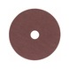 BOSCH Fiber sanding disc R444 Expert for Metal corundum 100mm 16mm 120 2608606921 - Fiber sanding disc - 1
