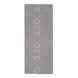 BOSCH Sanding grid 115 x 280 mm K 120 5-pack 2608608N29 - Abrasive tool made of abrasive on backing - 1