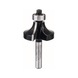 BOSCH Rounding cutter 1/4-inch R1 9.5 mm D 31.8 mm L 16.2 mm G 57 mm 2608628422 - Milling cutter with shank and non-detachable cutting edges (other) - 1