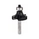 BOSCH Rounding cutter 6 mm R1 9.5 mm D 31.8 mm L 16.2 mm G 57 mm 2608628457 - Milling cutter with shank and non-detachable cutting edges (other) - 1