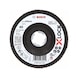 BOSCH Angled flap disc 115 mm K40 X571,1pc 2608619197 - Abrasive made of bonded abrasive with bore or thread - 1