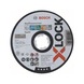 BOSCH X-LOCK cutting-off wheel Multi Material 125 x 1 x 22.23 straight 2608619269 - Abrasive made of bonded abrasive with bore or thread - 1