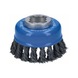 BOSCH X-LOCK cup brush 75 mm 0.50 mm knotted steel wire 2608620727 - Cup brush - 1