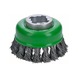 BOSCH X-LOCK cup brush 75 mm knotted stainless steel wire 2608620729 - Cup brush - 1