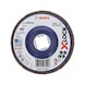 BOSCH Flap disc X571 straight 115 mm K 40 1 pc 2608619205 - Abrasive made of bonded abrasive with bore or thread - 1