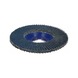 BOSCH Flap disc X571 straight 125 mm K 40 1 pc 2608619209 - Abrasive made of bonded abrasive with bore or thread - 1