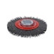BOSCH X-LOCK disc brush 115 mm crimped steel wire 2608620732 - Abrasive made of bonded abrasive with bore or thread - 1